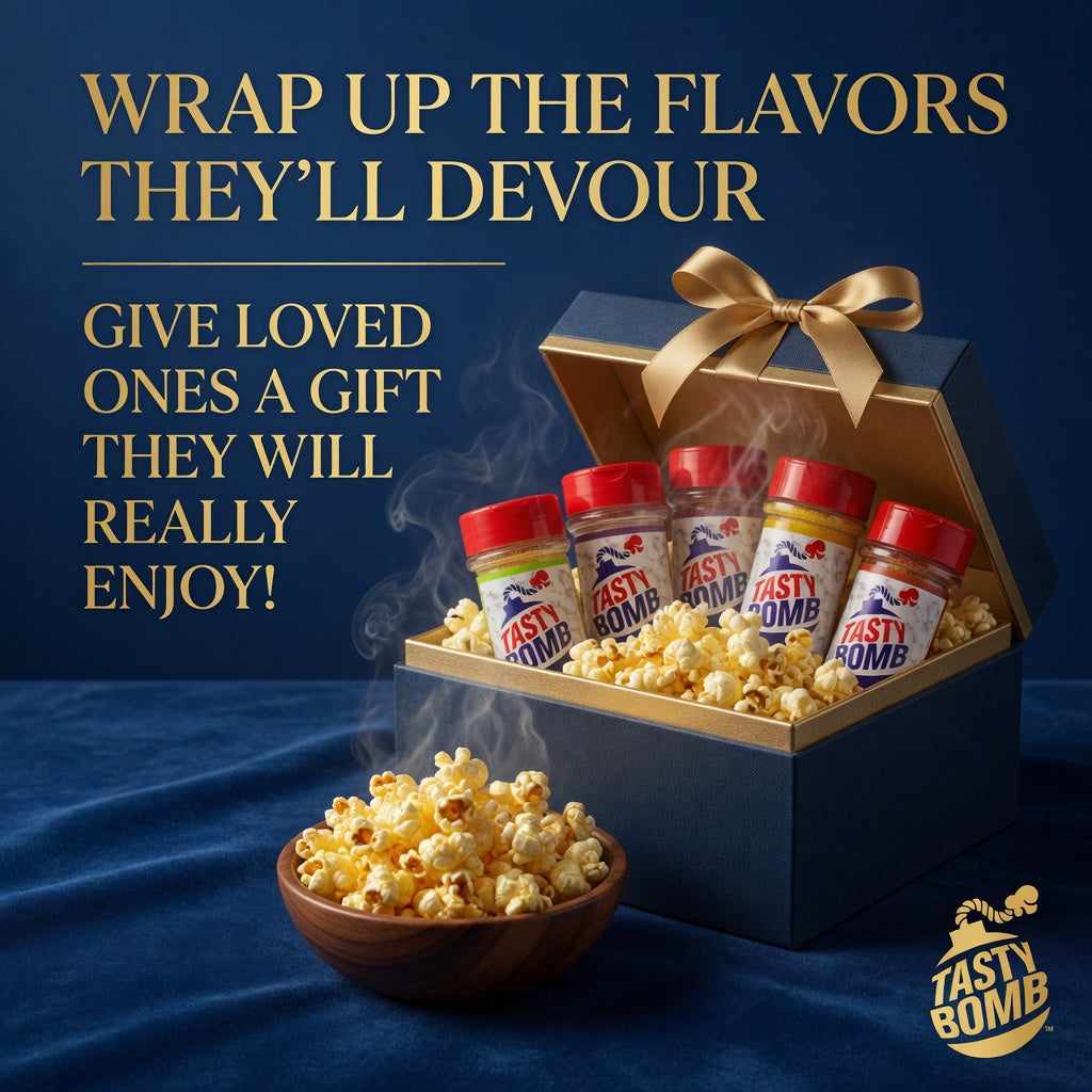 Variety Pack – 8 Gourmet Flavors – Dill Pickle, Sugar Cookie, Gingerbread, Pumpkin Pie, Apple Pie, Cinnamon Swirl, Caramel Corn & Spicy Chipotle – All‑Natural, Non‑GMO & Gluten‑Free