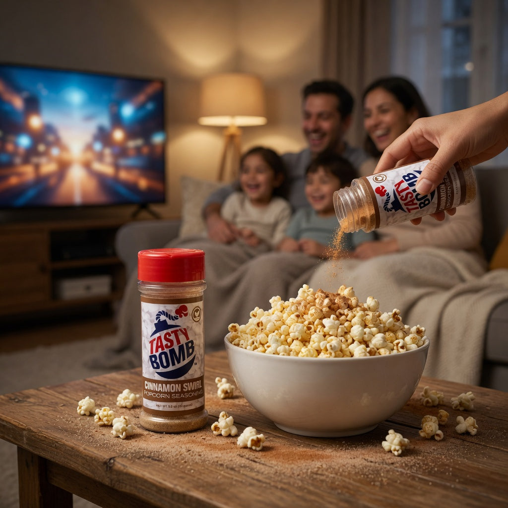 Cinnamon Swirl - Flavorful Popcorn Seasoning