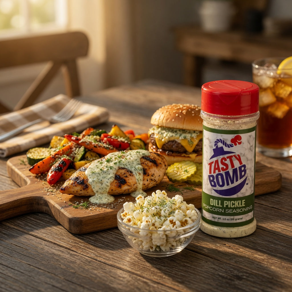Dill Pickle- Flavorful Popcorn Seasoning