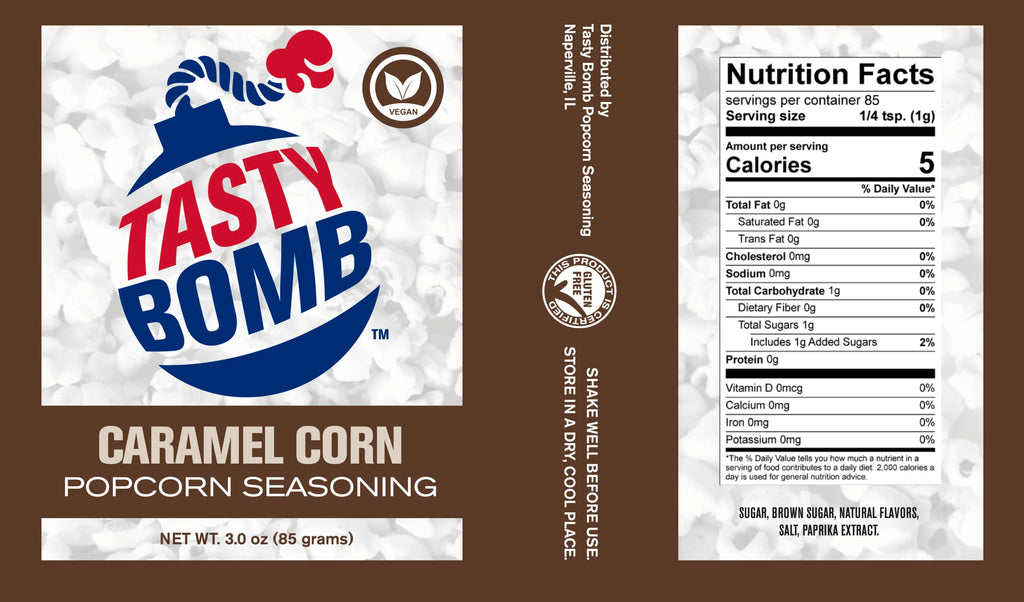 2 Pack -Caramel Corn Seasonings - 6 oz