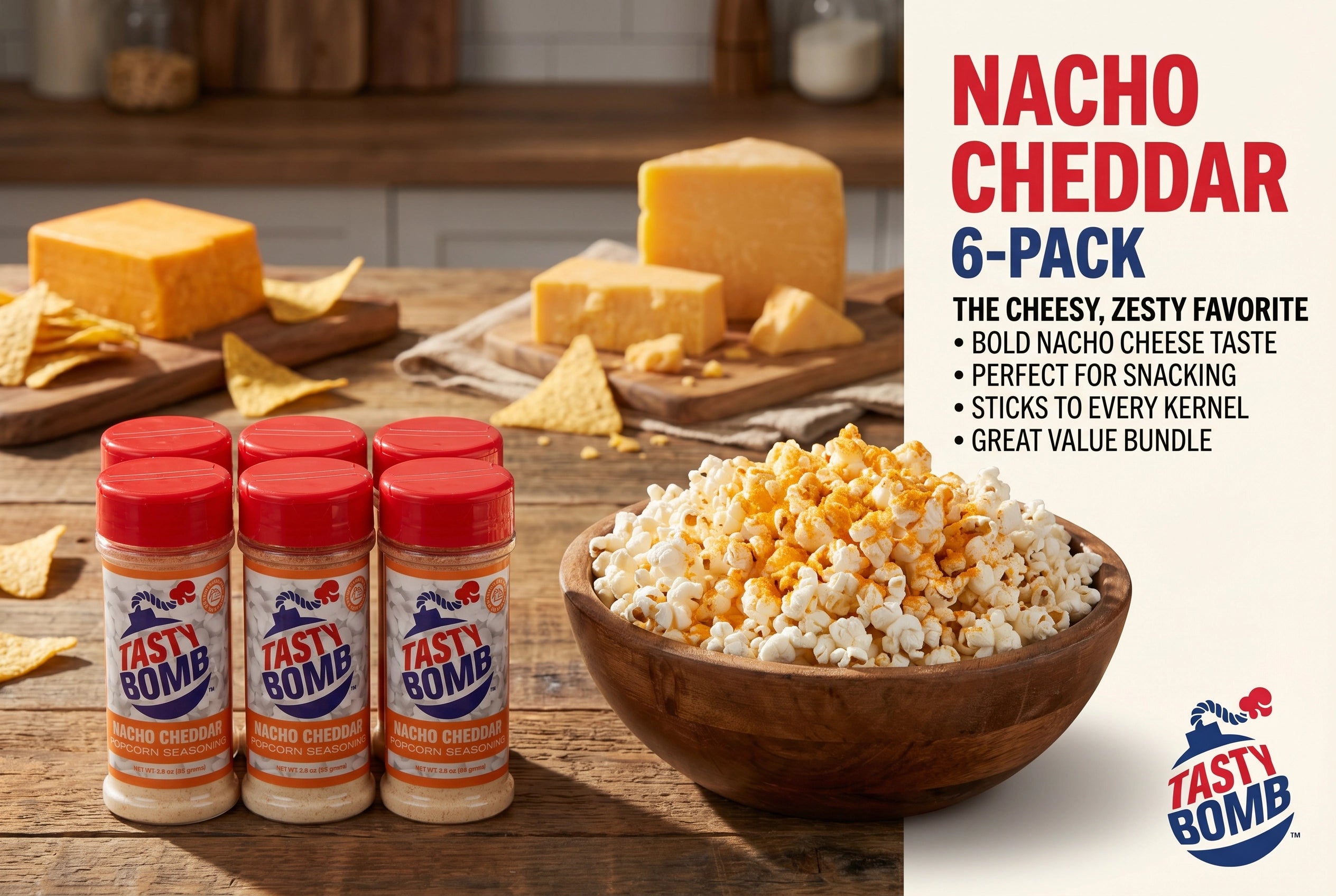 6 Pack - Nacho Cheddar