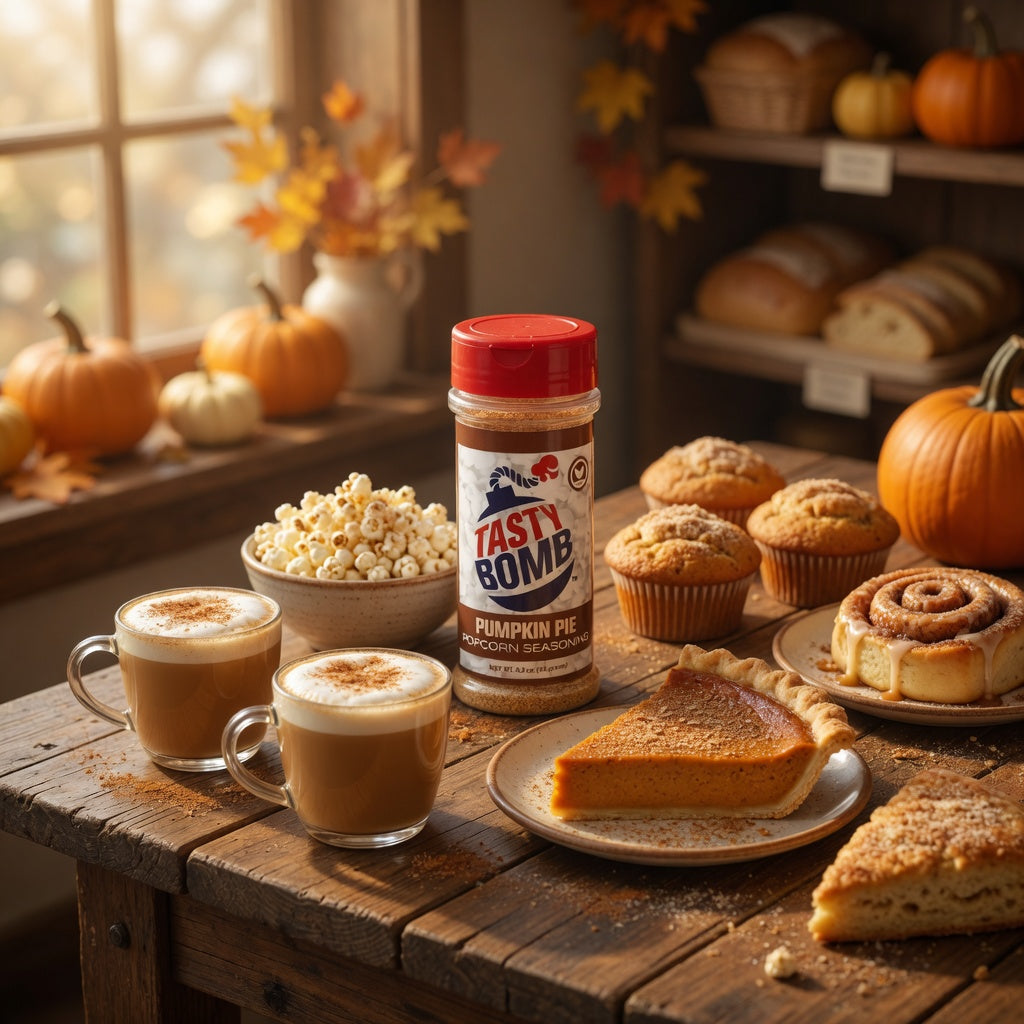 Variety Pack – 8 Gourmet Flavors – Dill Pickle, Sugar Cookie, Gingerbread, Pumpkin Pie, Apple Pie, Cinnamon Swirl, Caramel Corn & Spicy Chipotle – All‑Natural, Non‑GMO & Gluten‑Free