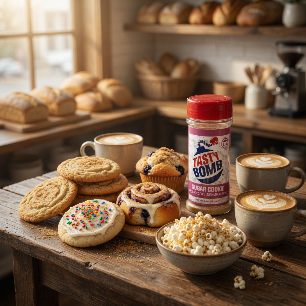 Variety Pack – 8 Gourmet Flavors – Dill Pickle, Sugar Cookie, Gingerbread, Pumpkin Pie, Apple Pie, Cinnamon Swirl, Caramel Corn & Spicy Chipotle – All‑Natural, Non‑GMO & Gluten‑Free